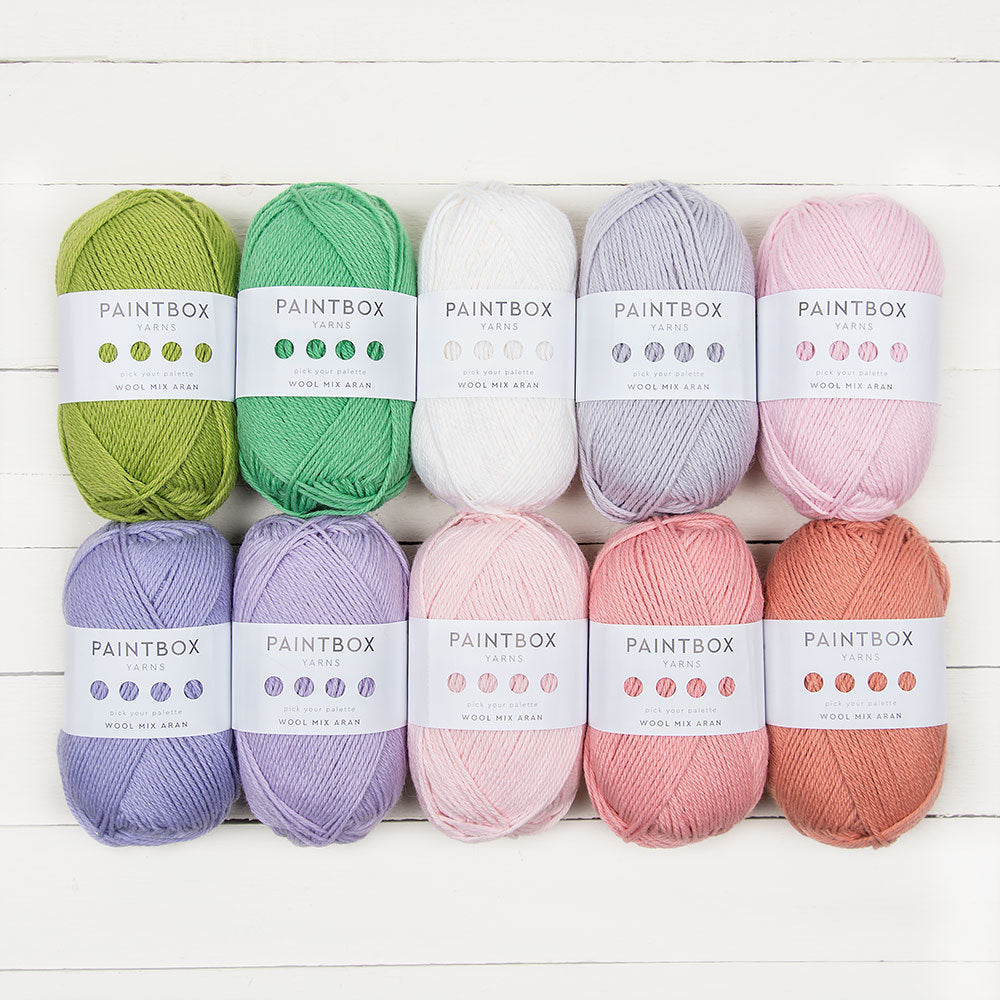 Paintbox Yarns Wool Mix Aran 10 Ball Colour Pack