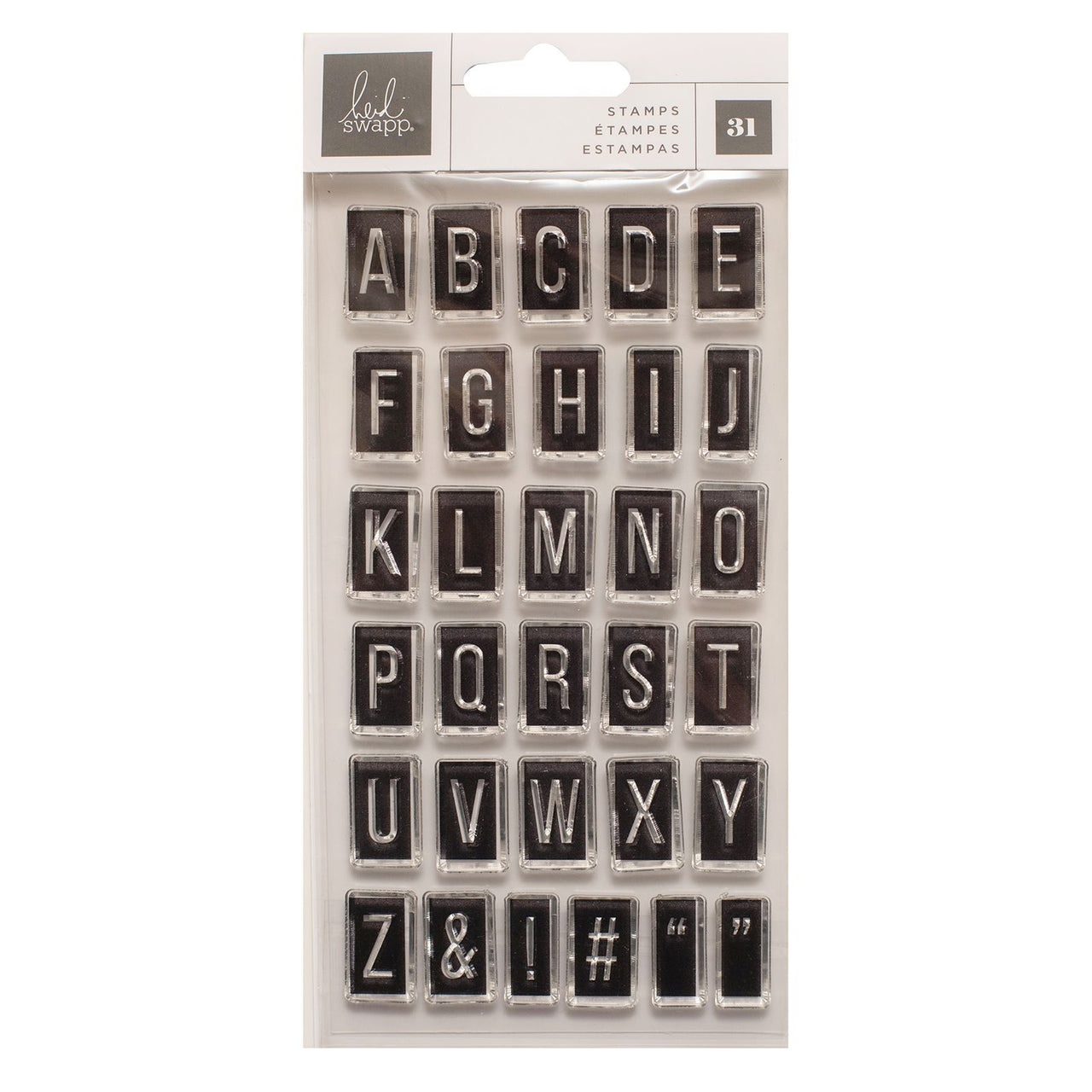 American Crafts Heidi Swapp - Care Free Alphabet Stamps