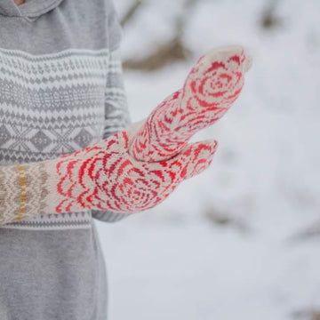 Rosy Mittens