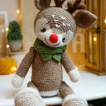 CROCHET Reindeer pattern by Polushkabunny