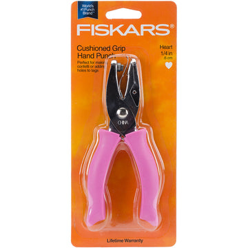 Fiskars Hand Punch - Heart, .25"