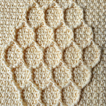 Honeycomb washcloth