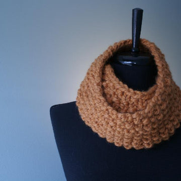 Autumn Orange Cowl