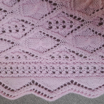 JKSB98 Lace Baby Shawl