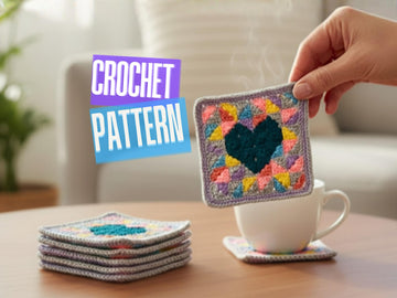 The Pixel Heart Coaster