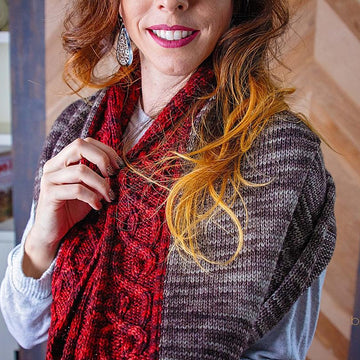 Vine Shawl Knit