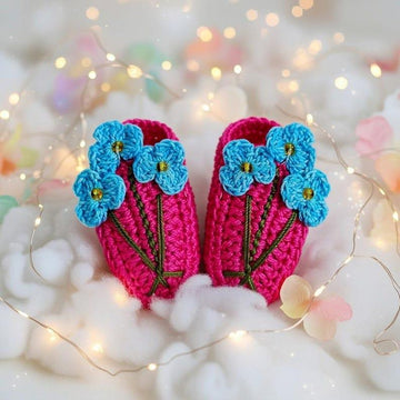 Crochet Mini Fowers Hair Clip Pdf + Video Tutorials