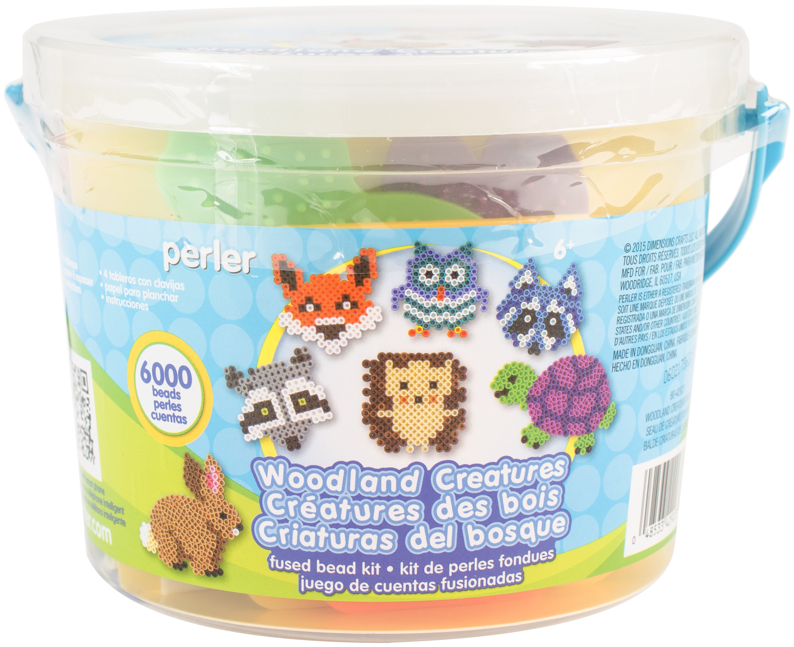 Perler Fused Bead Bucket Kit - Woodland Creatures