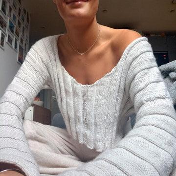 Cozy cropped sweater