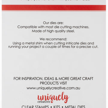 Uniquely Creative Metal Dies - Geo Texture
