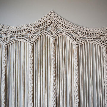 Crochet Macramé Curtain