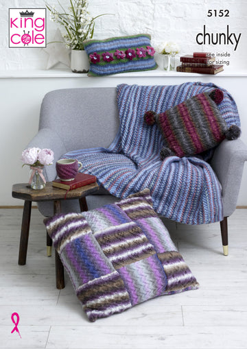 Interior Accessories in King Cole Riot Chunky - 5152 - Downloadable PDF