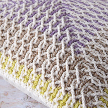 Brioche Infinity Pillow