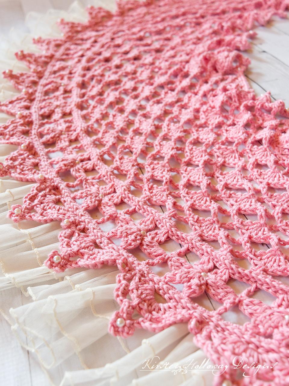 Daydream - A Lace Rectangle Wrap