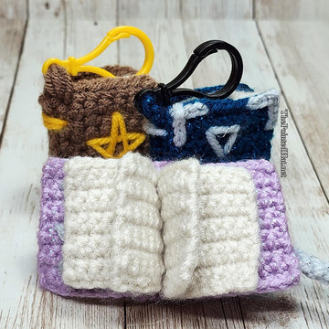 Mini Spellbook Keychain
