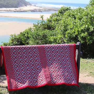 Calliope Mosaic Crochet Blanket