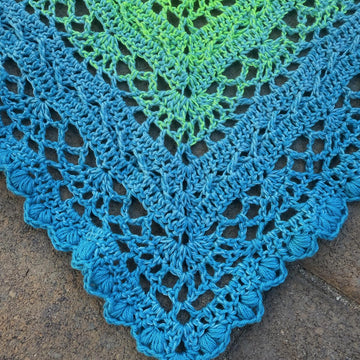 Stretchy Toes Shawl