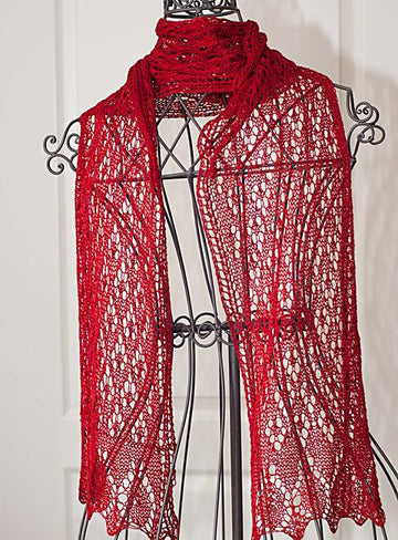 Summer lace scarf "Sophia"