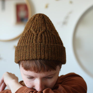 Grass whispers beanie