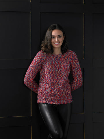 Sweater in James C. Brett Masquerade Chunky - JB720 - Leaflet