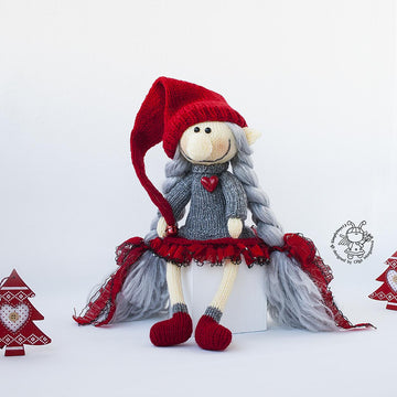 Christmas girl  elf doll