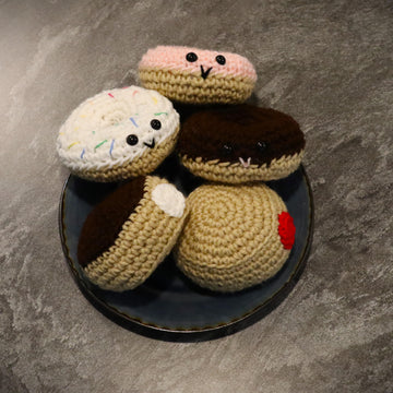 Donuts and Filled Donuts Amigurumi Food