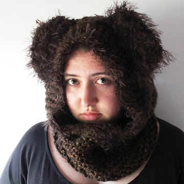 Knitted Teddy Bear Set
