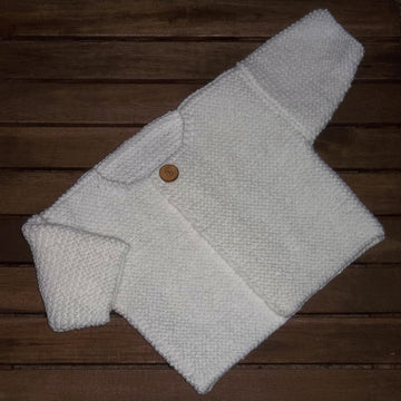 Baby Button and Bow Cardigan