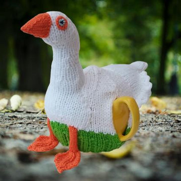White Embden Goose Tea Cosy