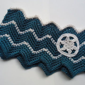Cold Moon Waves | Crochet Cowl Pattern