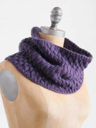 Pangolin Cowl in Blue Sky Fibers - T13 - Downloadable PDF