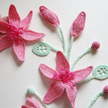 Lily flower bouquet