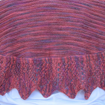 Teith Crescent Shawlette