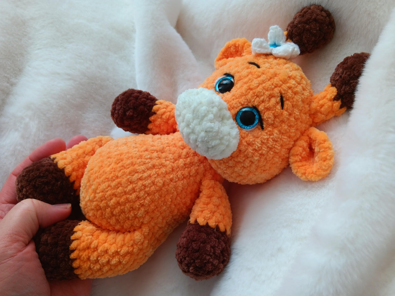 Plush Guraffe Crochet Pattern