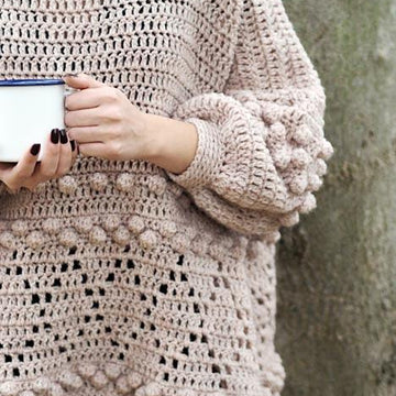 Diamonds and Bobbles Jumper