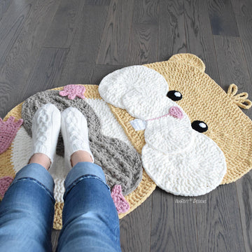 Peanut The Hamster Rug