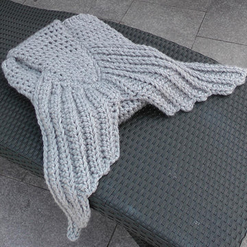 Madison Mermaid Tail Blanket