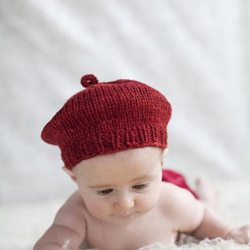 Windmill Beret in Aran