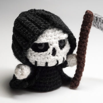 Mini Grim Reaper Crochet Pattern
