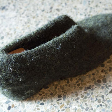 Felted Slipper Boots