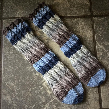 Spiral Slipper Socks