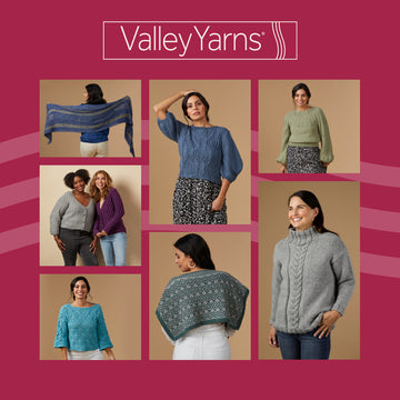 Seven Sisters Collection Ebook  -  Knitting Patterns for Women by Valley Yarns