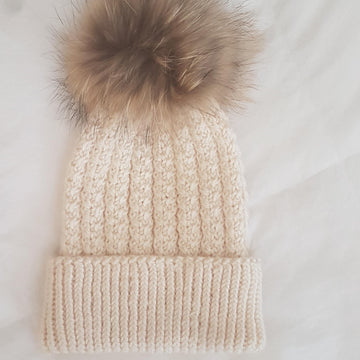 Snowflake  Cable Hat