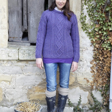 Aran Knits by Hayfield