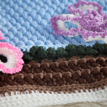 Spring Garden Photo Prop Sensory Mat