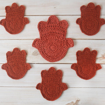 Crochet Hand of Fatima