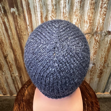 Somerset Beanie -- a loom knit pattern