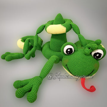 Frog stacking toy