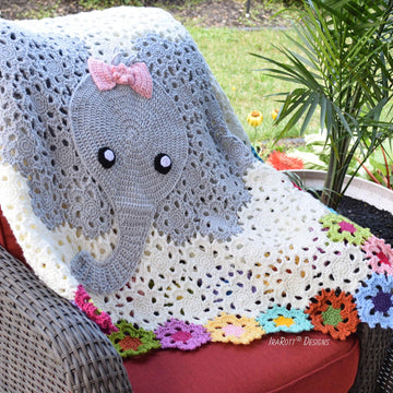 Josefina and Jeffery Elephant Blanket