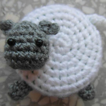 Sheep tape measure cover